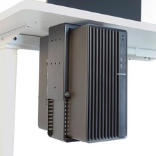 Universal Wall or Under Desk CPU Mount, PC/NAS Bracket – 4.5 to 9.2 inch Wide picture