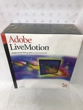 Adobe LiveMotion for MAC - Factory Sealed Brand New-hts picture