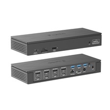 DisplayLink Docking Station 4 Monitors USB-C Dock Multi-Port TB4 Hub 100W PD picture