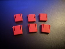 OEM Quality 3D Printed Keyboard Feet For Steelseries Apex Pro Gen 1, 2, 3 (Red) picture