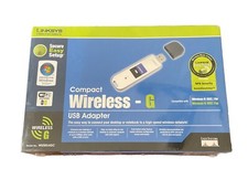 NEW Linksys/Cisco Systems WUSB54GC Compact Wireless-G USB Adapter Sealed Box picture