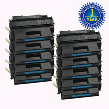 10PK CE505X 05X Black Toner Cartridge For HP LaserJet P2055dn P2055d P2055x picture