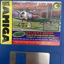 1993 Amiga The Ancient Art Of Ear In The Sky Goopy Disk Vintage HTF untested picture