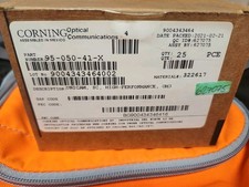 (25) Corning 95-050-41-X Unicam Fiber Optic Connector 50 um SC MM OM3 picture