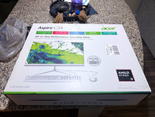 Acer Aspire C24 23.8in All-in-One Ryzen 3 8GB 256GB SSD Win11 White picture