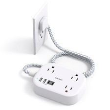 Cruise Essentials 2026One Beat Travel Power Strip Usb Cflat Plug Extension Cord picture