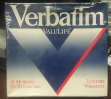 Verbatim 2S/2D ValuLife Floppy Disks #28821 5 1/4 Floppy Disk (Verbatim, 1985) picture