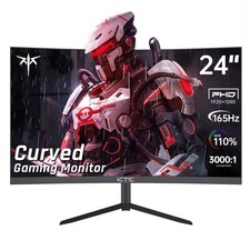 KTC 24 inch 1500R Curved Gaming Monitor 165Hz 1ms FHD 1080p VA Tilt Adaptive Syn picture