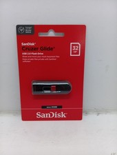 Sandisk Cruzer Glide. USB 2.0 FlSh Drive. 32 GB ( SDCZ60-032G-AW46) New. Sealed picture