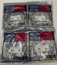 Lot of 4 TRIPP LITE N280-005-BK 5Ft 10Gbase-CU Twinax Copper 30Awg Cable picture