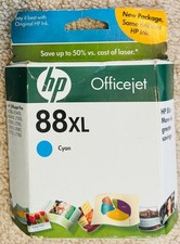 HP 88 X L Cyan officejet Ink Cartridge 88 Officejet Ink Cartridges. Exp:11/2011 picture