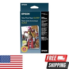 Epson Value Photo Paper 4x6 100 Sheets Glossy for Inkjet Printers picture