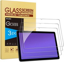 3 Pack of 9H Tempered Glass Screen Protectors for Samsung Galaxy Tab A7 2020 picture