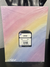 Vintage Letterhead Printer Paper Rainbow Great Papers ~50 Sheets picture