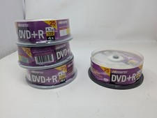 Lot of 3 Memorex 4.7 GB 4x 120 Minutes DVD+R Media 25-Pack Spindle +23 (M2) picture