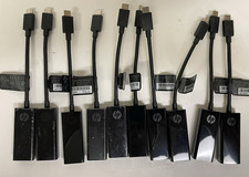 LOT OF 10 HP USB-C to DisplayPort Shiny Black Adapter Cable 4K@60Hz 831119-001 picture