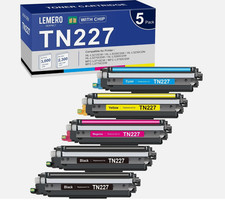LEMERO UEXPECT TN-227BK/C/M/Y High Yield Toner Cartridge Compatible(Open Box ) picture
