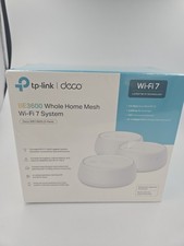 TP-Link BE3600 Whole Home Mesh Router Wi-Fi 7 System WB10800(3 Pck) New  picture