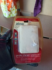 New, Sealed Ativa Connect Gender Changer Adapter Kit 828-580 picture