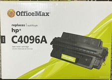 OFFICE MAX Replacement Laser Toner Cartridge Black C4096A for HP 2100 2200 NEW picture