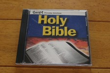 Vintage Snap Holy Bible PC CD-ROM 2001 Topics Windows 3.1 95 98 ME Software picture