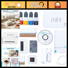 Custom 4x4 Mint Printer for DIY Projects - Create Personalized Stickers & Labels picture