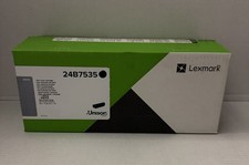 Genuine Lexmark 24B7535 Black Toner Cartridge picture