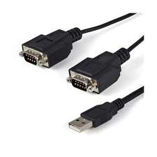 StarTech.com USB to Serial Adapter - 2 Port - COM Port Retention - FTDI - USB... picture