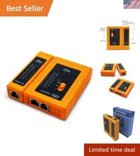 Effortless RJ45 Network Tester with Detachable Remote – Troubleshoot Like a Pro picture