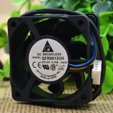 DELTA 6025 12V 0.7A 6CM QFR0612UH Chassis Cooling Industrial Fan High Air Volume picture