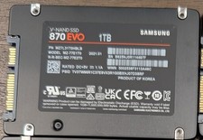 Samsung 870 EVO 1TB 2.5in SATA III SSD MZ-77E1T0 picture