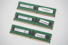 Lot of 3 - Micron 8GB 1Rx4 DDR4-2133P RDIMM SERVER RAM MTA18ASF1G72PZ-2G1A2IK picture