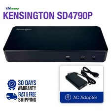Kensington SD4790P EQ USB-C Quad 4K Support Hybrid Dock Station w/ AC Adapter picture