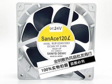 1PCS Sanyo 12CM 9LB1224S1D01 24V 0.46A Aluminum Frame Inverter Cooling Fan picture