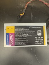 Genuine Antec 550W 80 Plus Modular Power Supply BP550 Plus and Cables picture