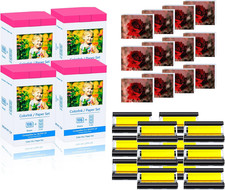 SELPHY KP-108IN Color Ink Paper Set 4PK 432 Pcs Canon SELPHY CP1300 CP1000 picture