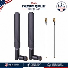 Upgrade Your Network with 2x 8dBi WiFi Antennas - 2.4GHz & 5.8GHz Compatibility picture