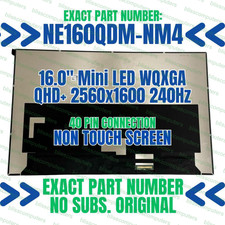 NE160QDM-NM4 V8.4 LED LCD Screen Panel 16