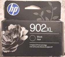 HP 902XL GENUINE BLACK INK CARTRIDGE.  EXP. 2028 BRAND NEW FAST SHIPPING picture