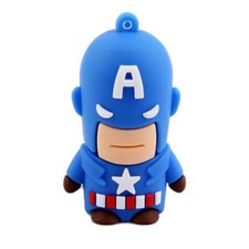 3.0 16GB 32GB 64GB Captain America Super Hero USB Flash Thumb Drive USA Shipper picture