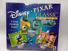NEW SEALED Vtg 2001 Disney Pixar Classic Activity Collection: 3 CD-ROM Games picture