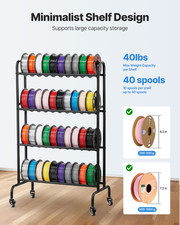 3D Printer Filament Storage Rack 4 Tier Filament Spool Holders Racks picture