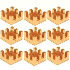 Easycargo VRM Copper Heatsink 7mmx7mmx4mm + Pre applied 3M™ 8810 thermal conduct picture
