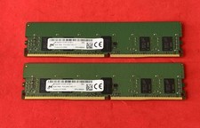 Micron 16GB (2x8GB) PC4-2400T 1Rx8 MTA9ASF1G72PZ-2G3B1II picture