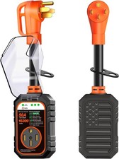 RV Surge Protector 50 Amp Flag Design - Upgraded 16000J Power Surges Voltage Pro picture