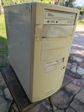 Vintage Beige Desktop PC Tower ATX Case w/ 52X CD-ROM & Floppy TC picture
