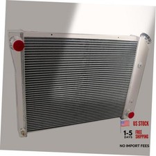 4 Rows Aluminum Radiator for 1968-87 Chevy Camaro Chevelle El Camino 21''W picture