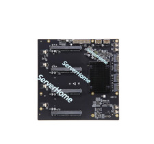 Slimsas to PCle 4.0 PLX88096 4-card GPU four-slot expansion baseboard 65mm width picture