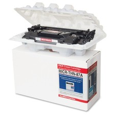 Micromicr Micr Toner Cartridge - Black - Laser - 9000 Page - 1 Each (micrthn87a) picture