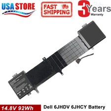 For Dell Alienware 17 R2 R3 14.8V 92Wh 8 Cell Laptop Battery 6JHDV FAST picture